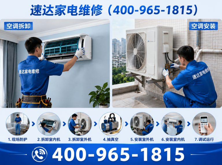 云浮中央空调维修展示图
